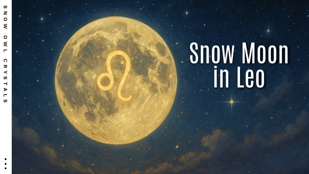 Snow / Quickening Moon | Full Moon in Leo 🌕♌ | February 1, 2026 | Lunar Forecast&nbsp;🌙